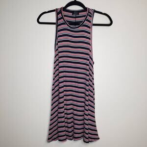 Zara Trafaluc| Sleeveless T Shirt Striped Dress